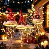 Santa Hat Hanging Chandelier: A Lighting Decoration That Enhances The Holiday Atmosphere Chandelier Crystal Hanging