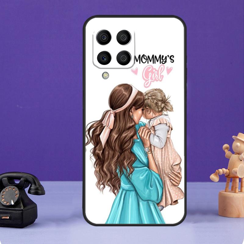 Чехол Baby Mom Girl Queen для Samsung Galaxy M13 M33 M53 M20 M30s M31s M12 M32 M52 M11 M51 M14 M34 M54 M55