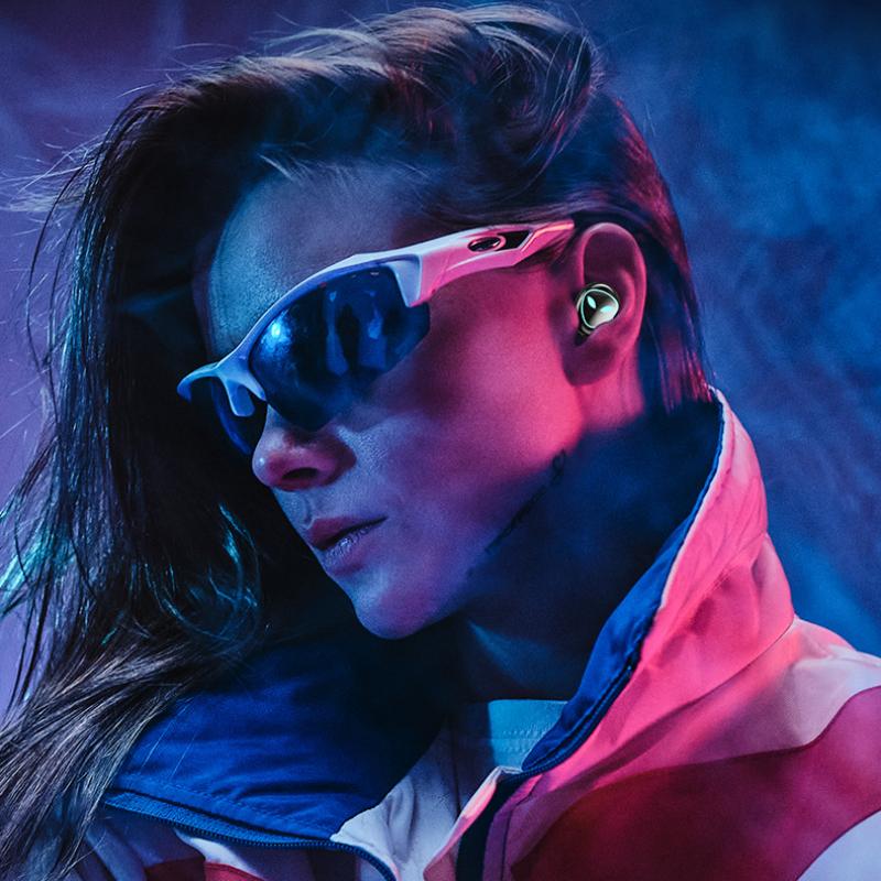 TWS Bluetooth-гарнитура Беспроводная спортивная гарнитура с двойным ухом в наушниках