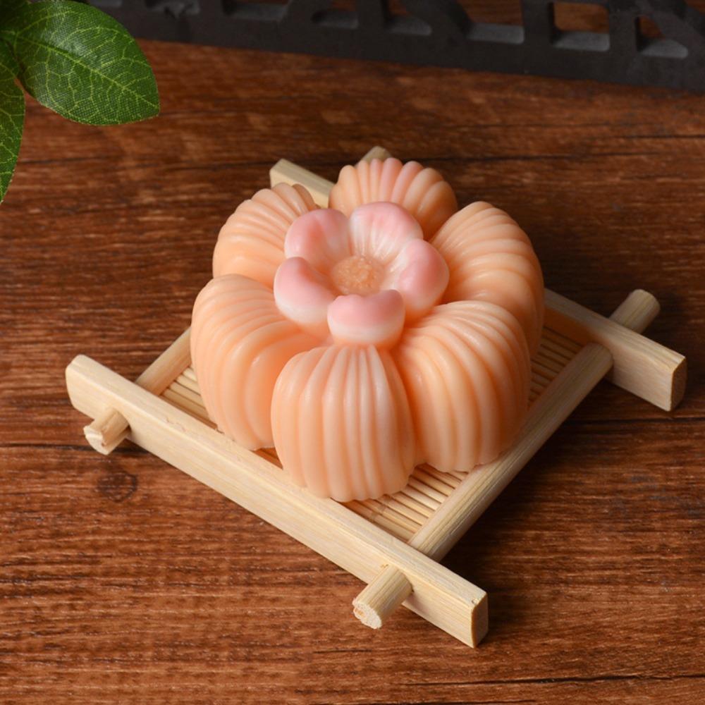 Quality 3D Flower Shape Flower Silicone Molds Ice Pastry Baking Tool Jelly Candy Moulds Reusable DIY Silicone Soap Mold Kitchen