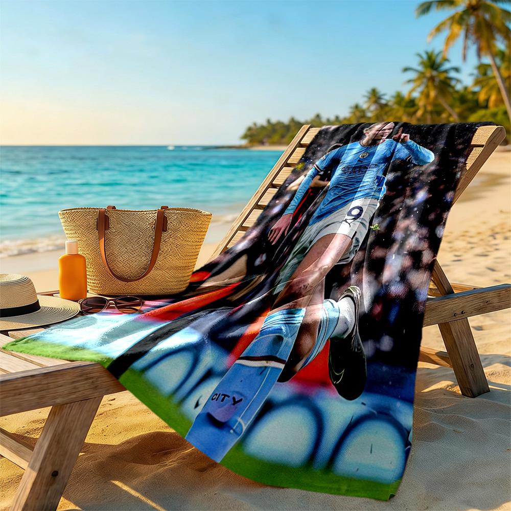 Haaland Style Beach Towel High Absorbency & Quick-Dry Comfortable Lightweight