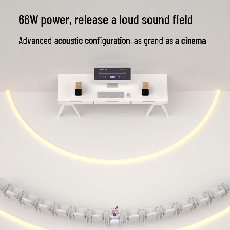 EDIFIER N300 Active Desktop 2.0 Computer Speakers