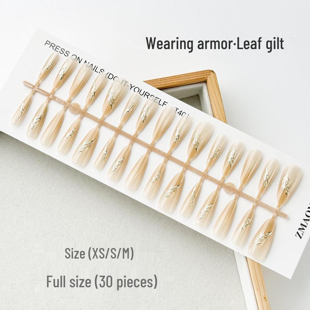 Румяна для ногтей с позолотой «кошачий глаз» — набор из 30 предметов, ручная работа, готовые к использованию размеры XS/S/M