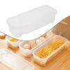 PP Cooking Box Pasta Practical Storage Box With 1.3L