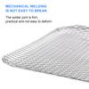 Disposable Grill Mats 10PCS Aluminum Texture Flexible and Safe for Outdoor Cooking Grills for Convenient Easily Grilling