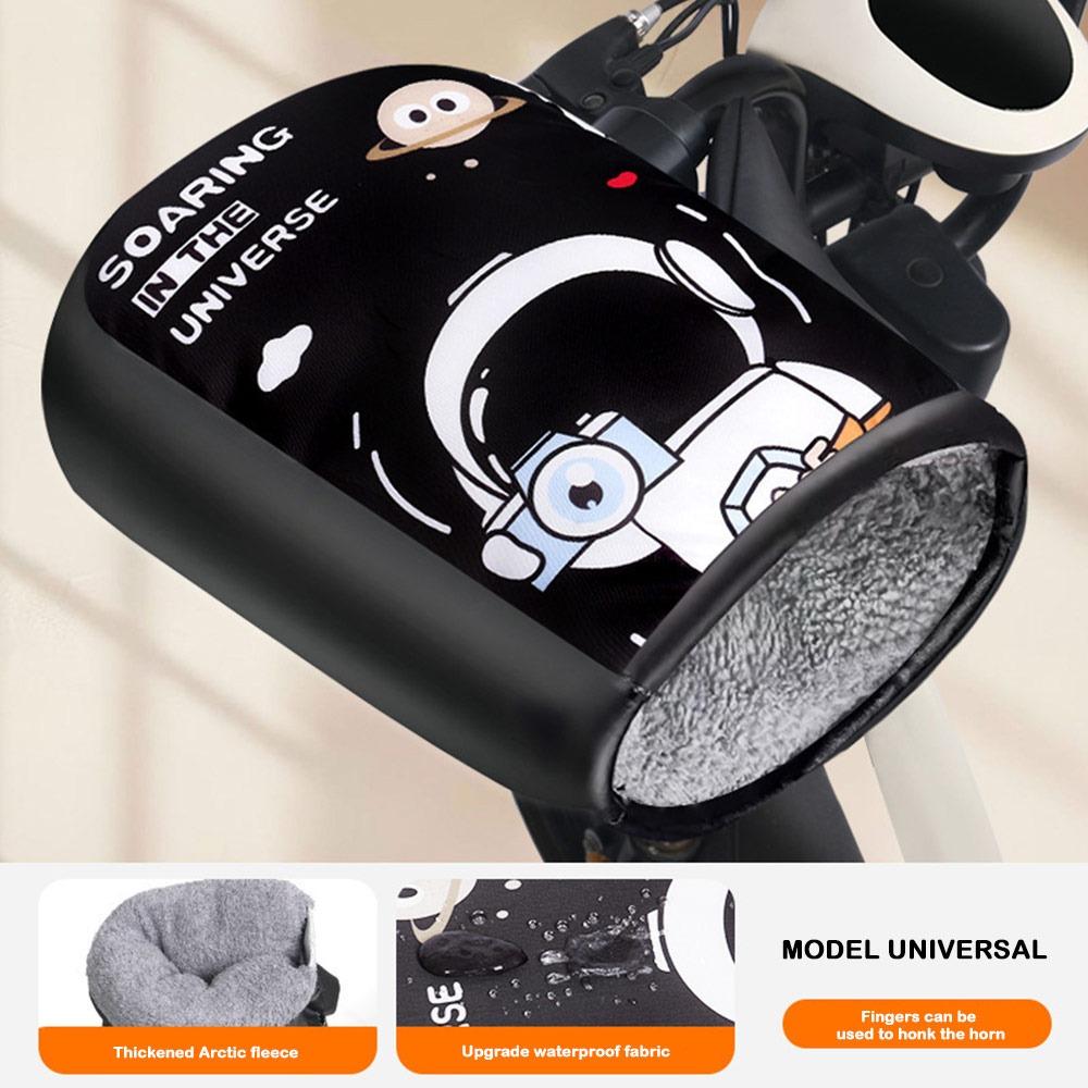 Waterproof Electric Bike Handlebar Cover Thick Bicycle Grip Sleeves Handle Cover Cycling