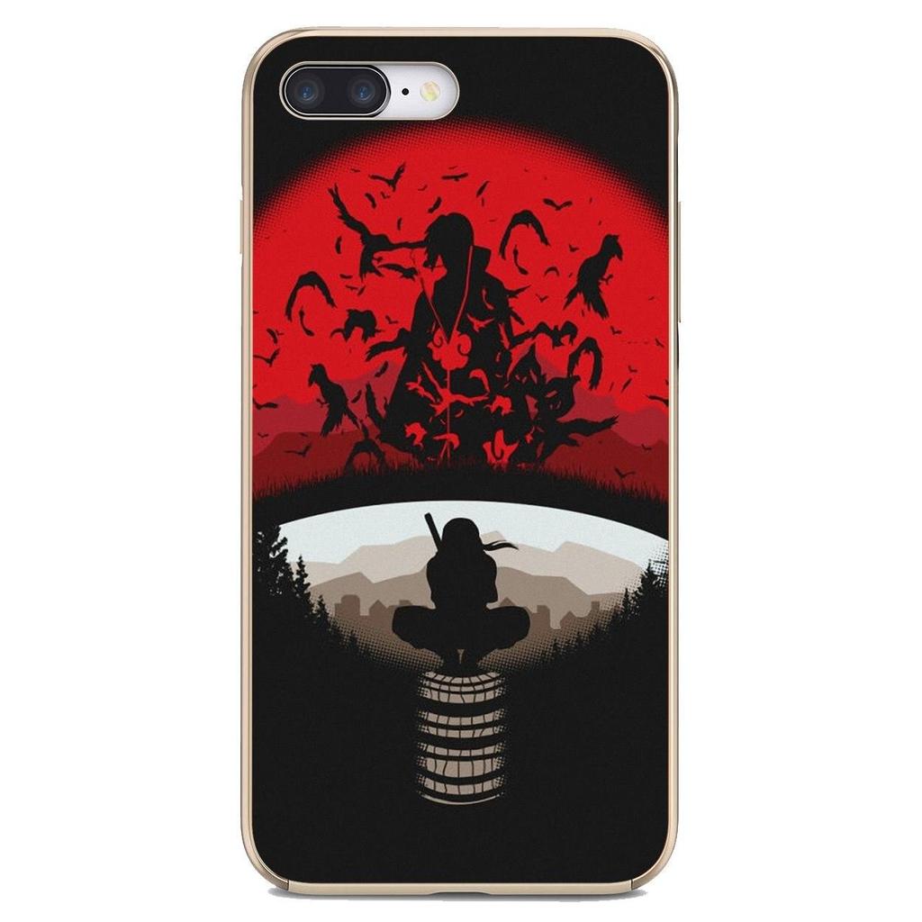 Чехол для телефона Apple iPhone 13 11 12 Pro Mini 4S 5S SE 5C 6 6S 7 8 X XR XS Plus Max 2020 Наруто-Шиппуден-Учиха-Итачи-Аниме