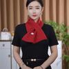 Cozy Wool Blend Knit Neck Warmer Scarf - Korean Style for Women & Couples