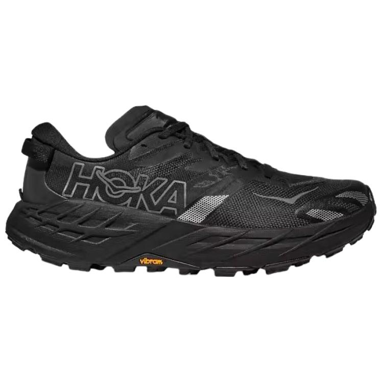 HOKA One One Speedgoat 7 Удобные Универсальные Кроссовки для Трейлраннинга Мужские Черный 1171928-BCKT