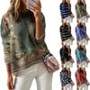 Women's T Shirt Tee Printed Long Sleeve Daily Weekend Fashion Drop Shoulder Round Neck Top Blouse