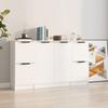 VidaXL Buffet 3 Pcs, Storage Furniture with Door, Storage Cabinets, Living Room Buffets, Modern, 3115844