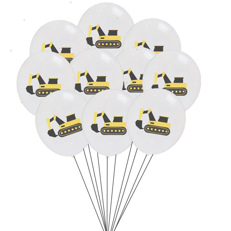 10pcs 12 Inch Clear Transparent Latex Polka Dots Balloons Wedding Birthday Balloons Decoration