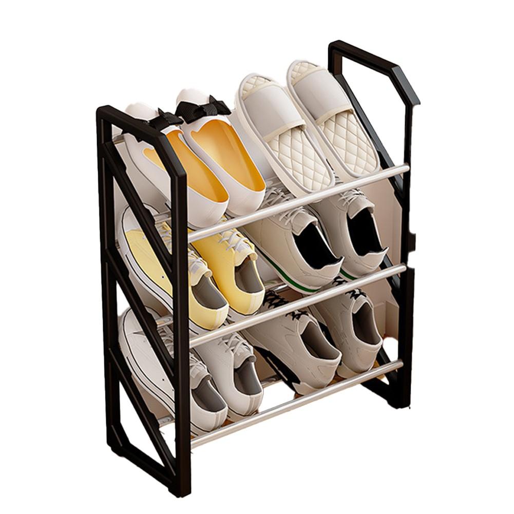 Compact X Shape Shoe Rack Multi Layer Design for Home Organization