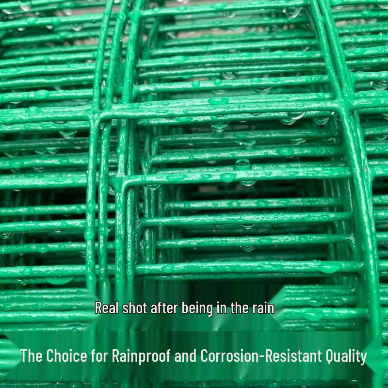Rust-proof Grid Iron Mesh Fence