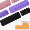 3rd Gen TPE Honeycomb Wrist Rest & Mouse Pad - Non-Slip, Breathable, Soft, Durable
