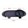 2200W Electric Barbecue Pot 2-in-1 Hot Pot Barbecue Pot Smoke-free Fast and Uniform Heating Independent Dual Temperature Control