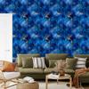 Ink blue, navy blue and azure wallpaper for living room and bedroom 50x1000