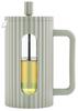 Glass French Press Tea Coffee Maker 600 Green KLAUSBERG KB-7750