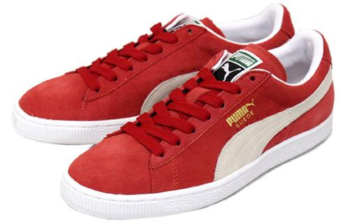 Puma Замшевая Классика Командный Королевский Красный 352634-05