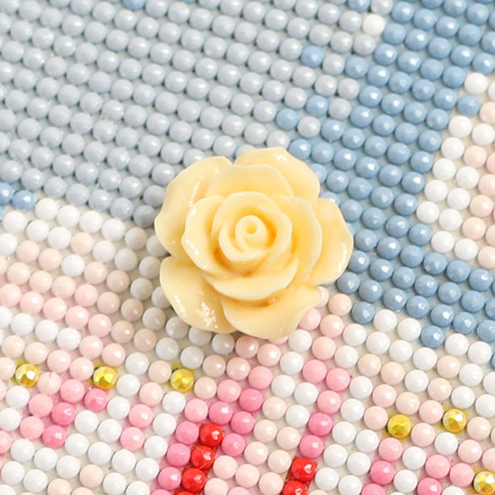 Magnet Handmade Rose Diamond Holder Diamond Painting Cover Holder Magnet Locator Magnet Cover Core