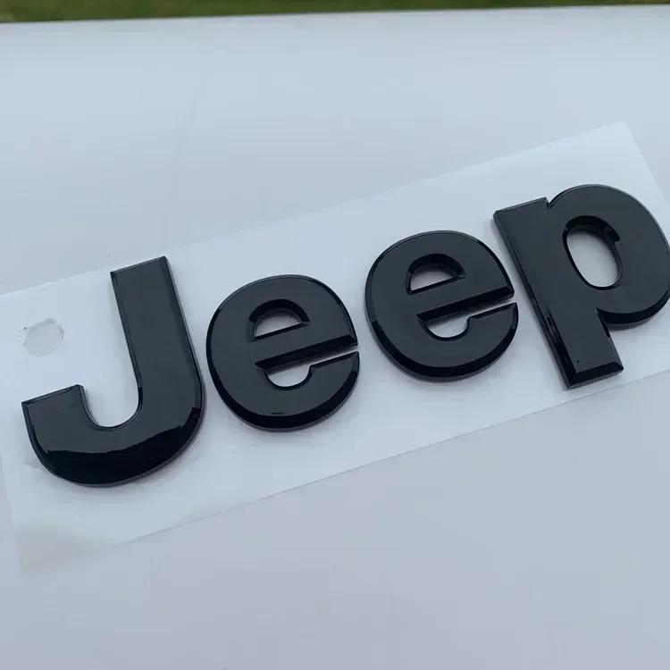 Car Front Hood Emblem Side Trunk Sticker Badge for JEEP Renegade Grand Cherokee Wrangler JK Compass Commander Patriot Liberty AJY1