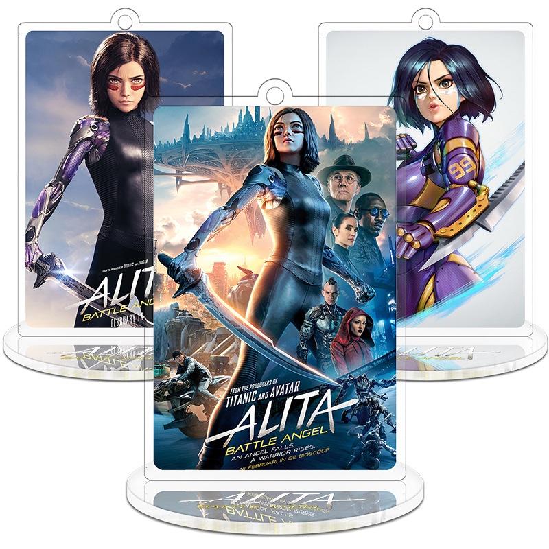 Collectible New Movie Alita Battle Angel Acrylic Model Stand Figure Toy Desk Decor