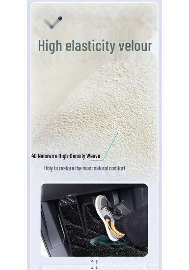 **Wuling Xingguang 730 TPE Floor Mats: Waterproof & Dirt-Proof, Full Surround with Door Sill Protection**