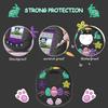 Silicone Soft Case Cover Shockproof Protective Skin Sleeve Shell Anti-Scratch Cute 3D Cartoon Pattern for Giga Pets Virtual Pet