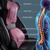 Подушка для сиденья автомобиля Подголовник для вождения Поддержка поясницы Пена с эффектом памяти Подушка для шеи Подушка для талии Высота сиденья автомобиля