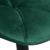 Hoker Barowy Gordon Black Ciemnozielony Velvet