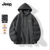 Jeep Мужское худи с флисовой подкладкой, плотное