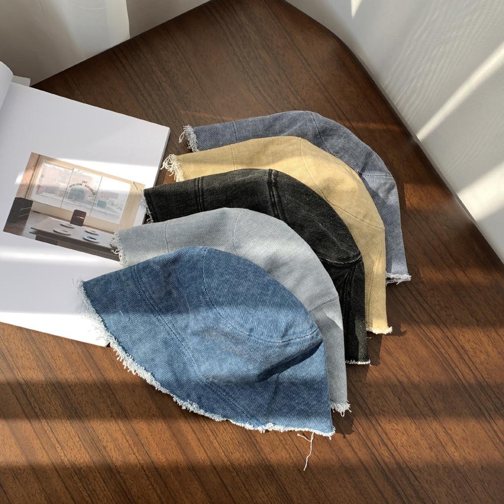 Трендовая джинсовая панама 2021 года для женщин, молодежный стиль, широкие поля, защита от солнца