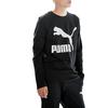 Puma Повседневная футболка для бега с длинным рукавом Мужские топы Черные 530686-01