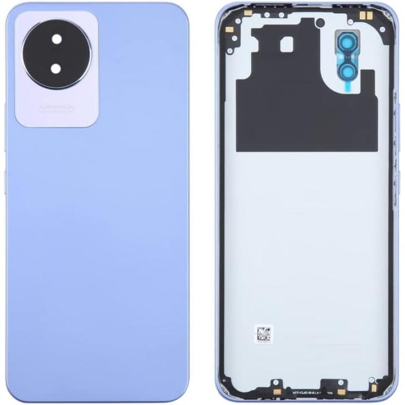 for vivo Y02 Battery Back Cover with Camera Lens Cover Phone Accessories