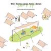 ZISIZ Outdoor Blackout Canopy Tent