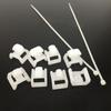 Tie Base Plastic Stent Cable Clamp Fixed Buckle Seat Cable Tie Bracket Cable Tie Mounts Holder