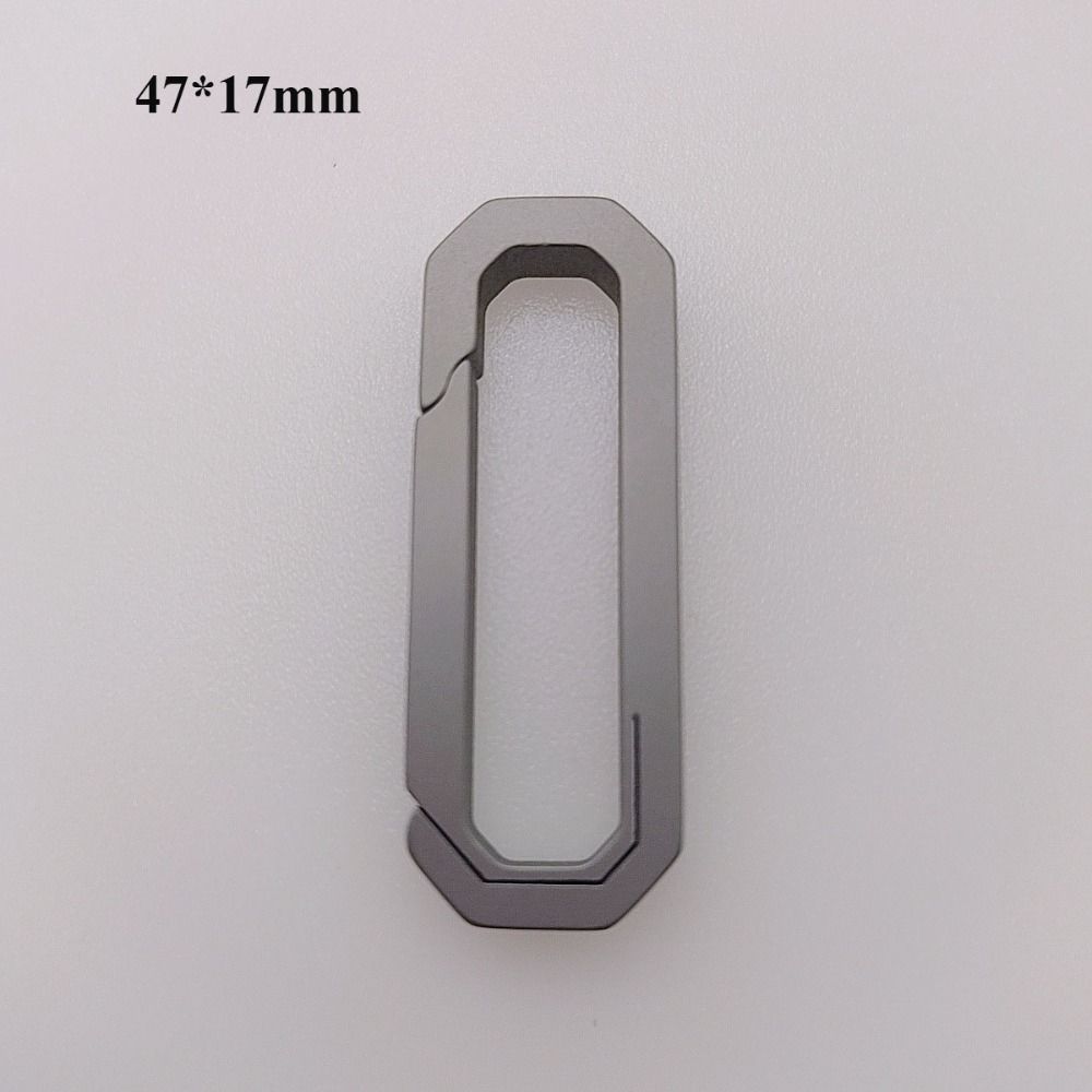 Титановый сплав брелоки супер легкие брелки пряжка кулон мужской креативный подарок