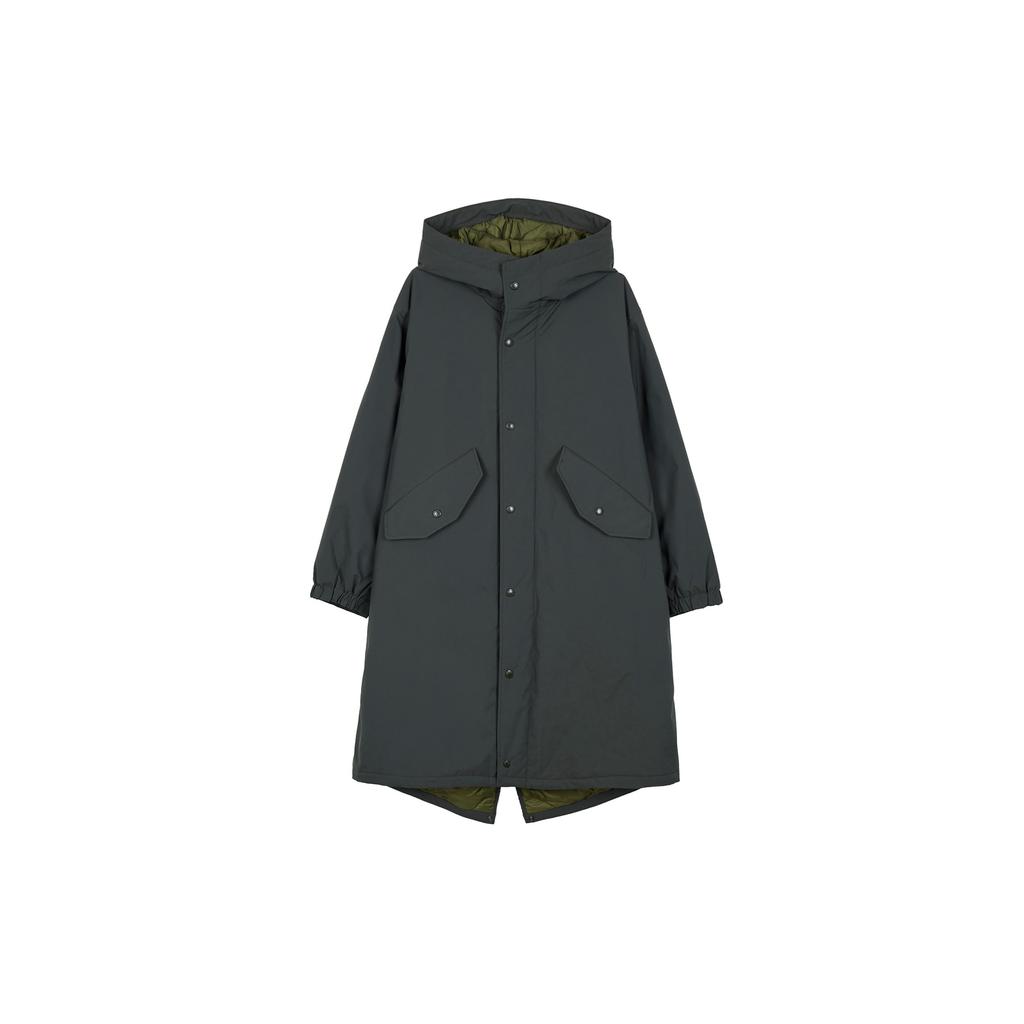Uniqlo × Engineered Garments Collaboration FW23 Logo Single-Breasted Button Reinforced Stitching Waterproof Classic Hooded Coat Unisex coats 467595-58