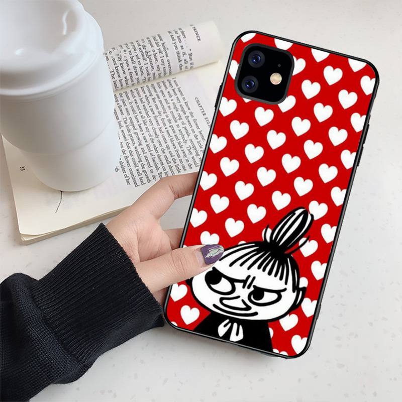 Милый чехол для телефона M-moominS World для Iphone 11 12 13 Pro Max 5S 6S 7 8 Plus X Xr Xs Max Se 2020 13 Mini Case