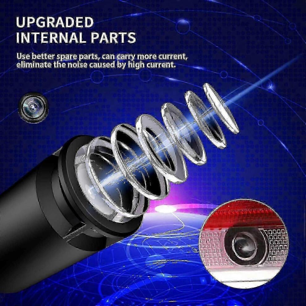 4 Pcs Car Door Light Logo Led Projector for Mercedes-benz A B C E M G Amg Gl Gla Glc Gle Gls Class W166 W176