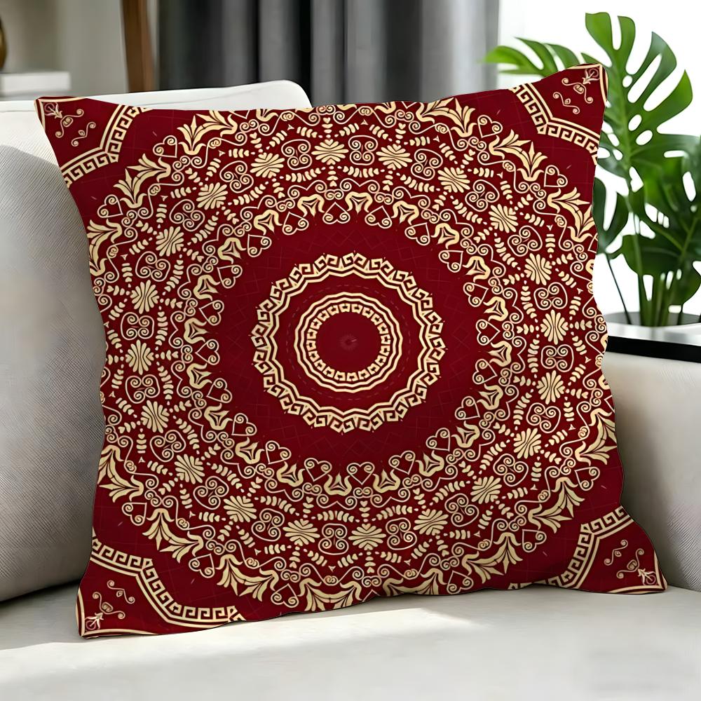 Art EEuropean Retro Motif Cushion Cover Cushion Cover Set Pcs x x x Pillowcase Decorative Sofa Home Decor