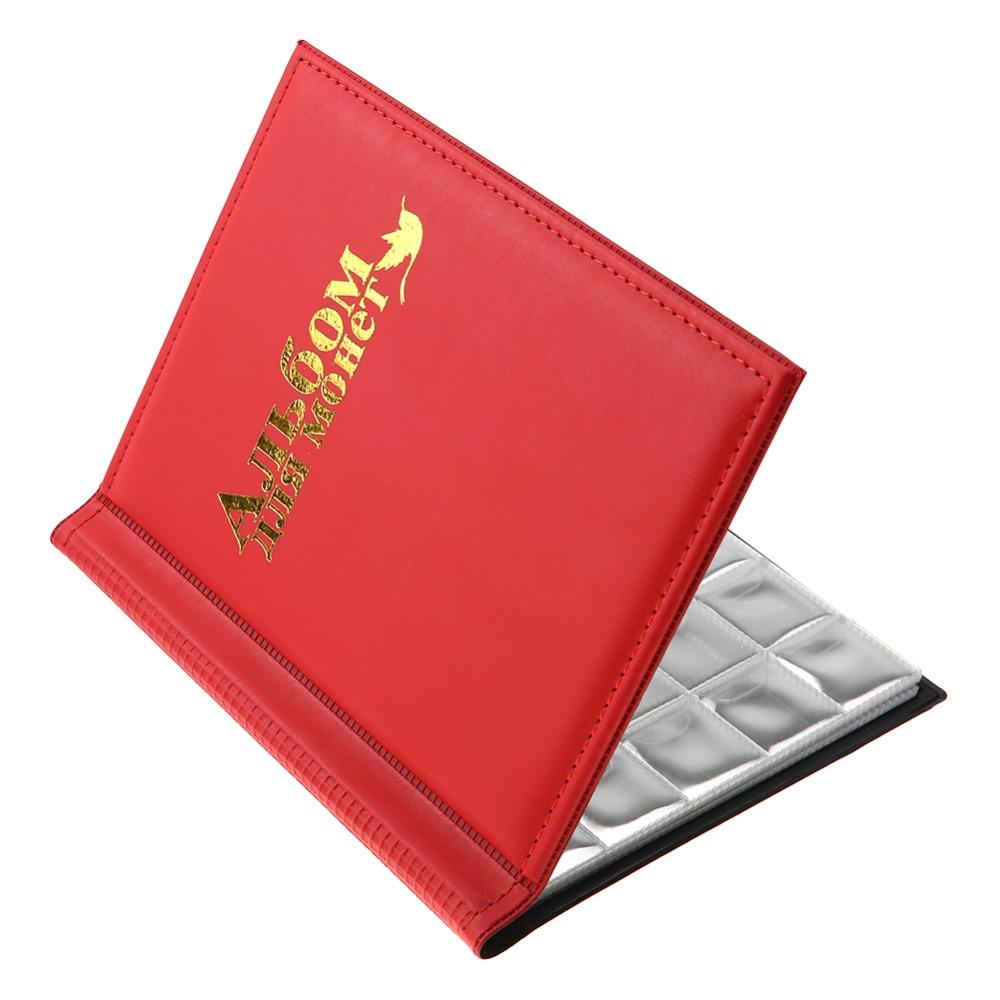 8.46 X 6.77 Inch Coin Collection Album 10 Pages Coin Collecting Book Money Organization