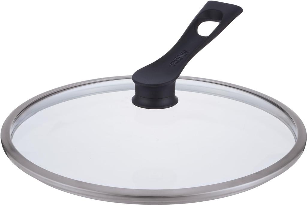 Thermos Stand Type Glass Lid KLH 28cm Compatible Black BK KLH-028