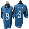 NFL Panthers Legend 3rd Gen Football Jersey 9 YOUNG Embroidered Team Sports Fan Apparel