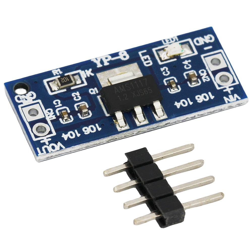 LM1117 AMS1117 4.5-7V преобразование 1.2V 1.5V 1.8V 2.5V 3.3V 5V DC-DC понижающий модуль питания для bluetooth Raspberry Pi