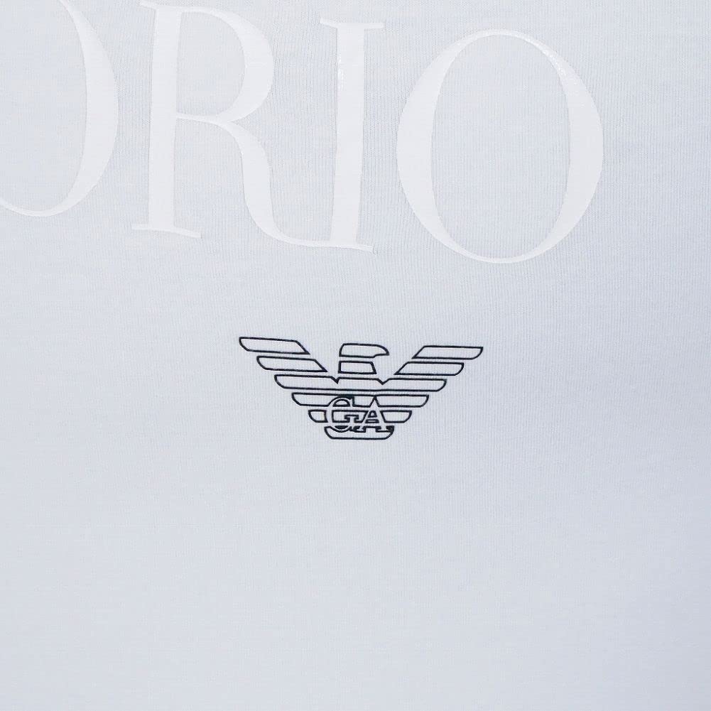 111035 CC716 00010 Белая S [Emporio Armani] Мужская футболка [предмет]