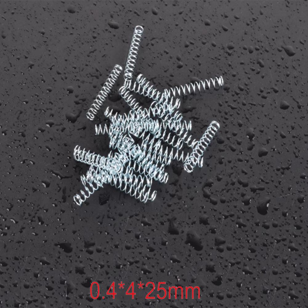 0.4x4mm Small Compression Spring, 10/20/50Pcs Precision Pen Core Return Spring