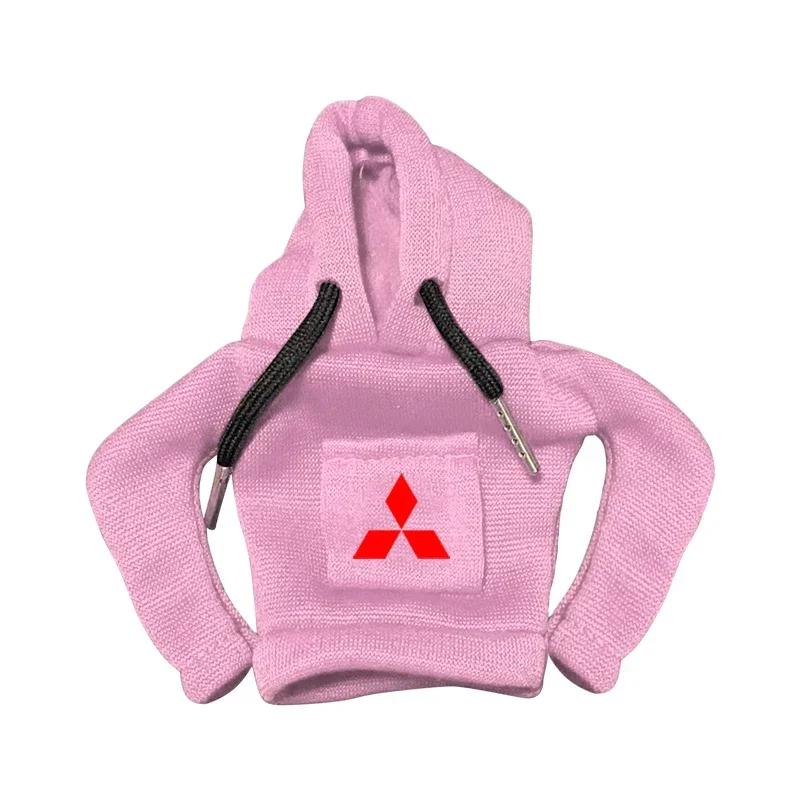 gzbf5 For Mitsubishi Lancer 9 Ex ASX L200 Colt Pajero Sport Car Styling Car Gear Shift Hoodie Cover Shift Cover Gear Handle Decoration