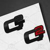 QGDM1 Car Metal Q2 Logo Badge Steering Wheel Decals Styling For Alfa Romeo Giulia Brera Tonale 156 Stelvio Emblems Sticker Accessories