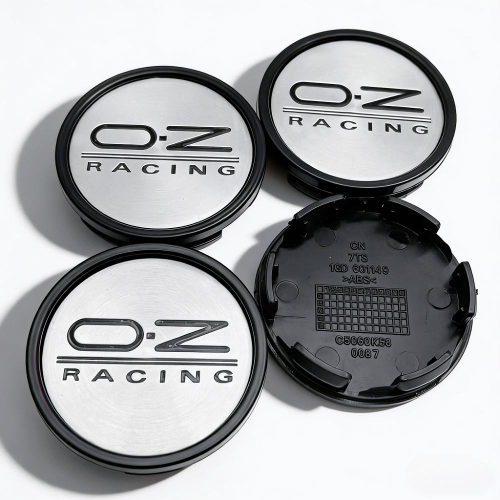 4 шт. 58 мм 53 мм Центральные колпачки на диски автомобиля с логотипом OZ O.Z Racing Значок Заглушка центра ступицы колеса Аксессуары для ступицы